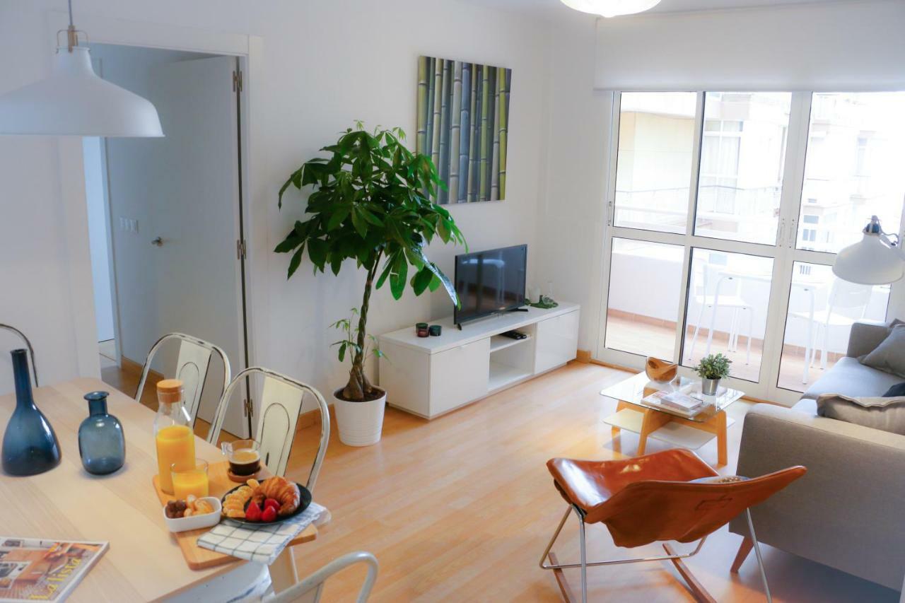 Malagueta Blue Lägenhet Málaga Exteriör bild