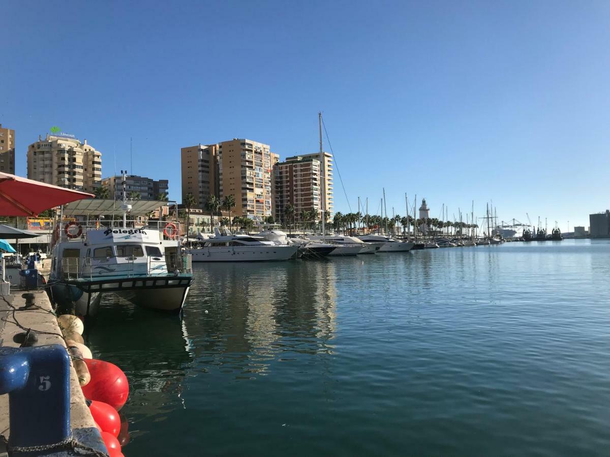 Malagueta Blue Lägenhet Málaga Exteriör bild