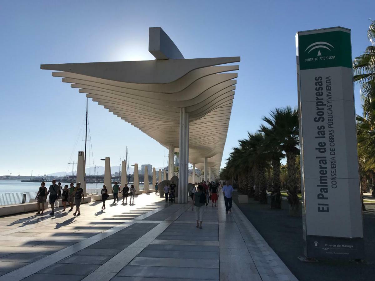 Malagueta Blue Lägenhet Málaga Exteriör bild