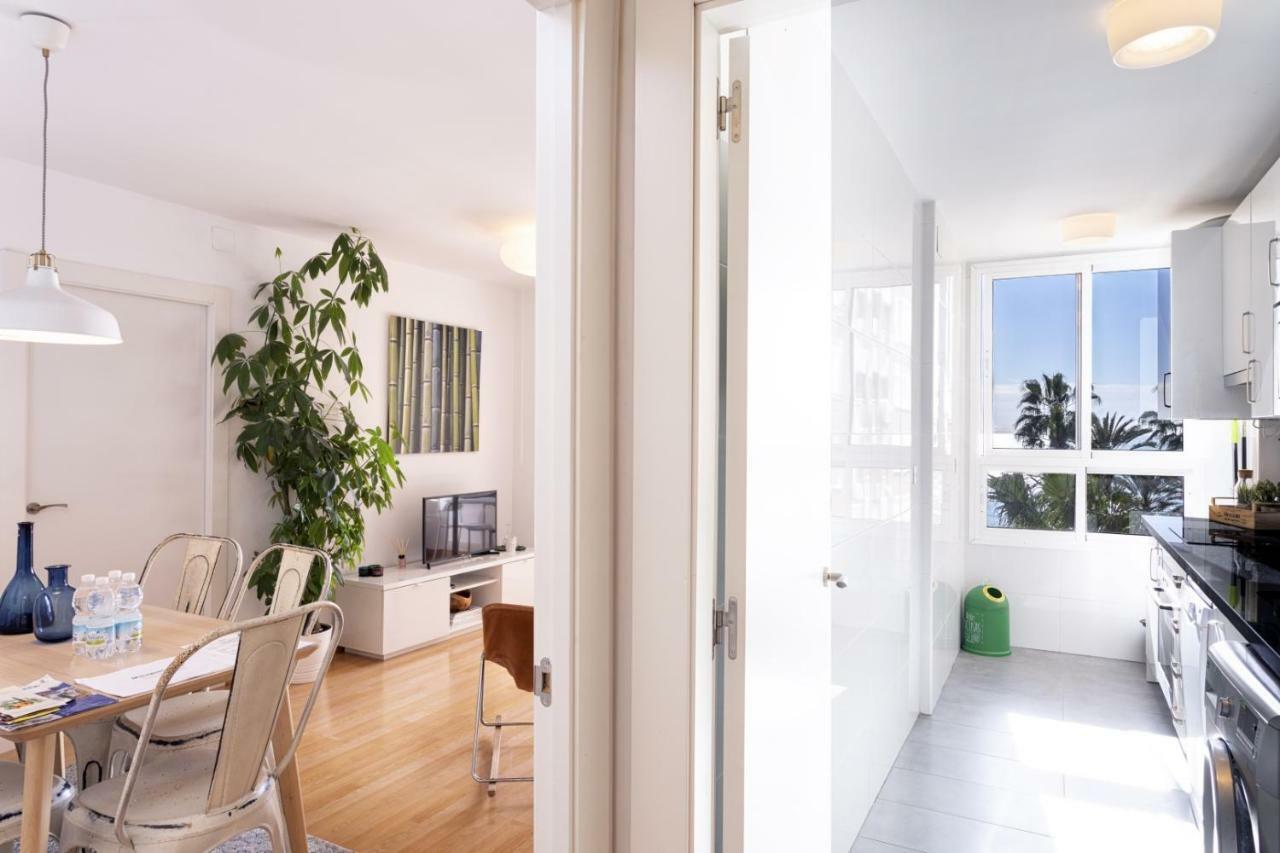 Malagueta Blue Lägenhet Málaga Exteriör bild